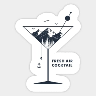 Fresh Air Cocktail Sticker